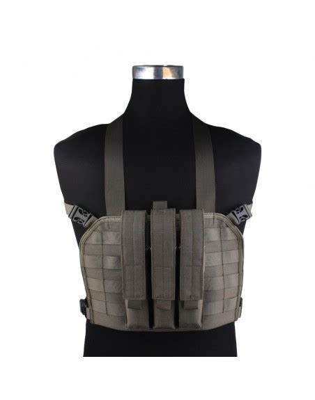 EMERSONGEAR TACTICAL CHEST RIG WITH MP7 MAG POUCHES FOLIAGE GREEN