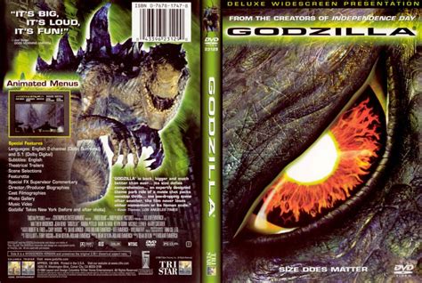 Godzilla dvd cover (1998) R1