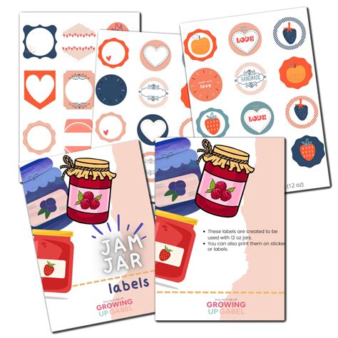 Removable Jam Jar Labels at Shanita Parker blog