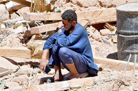 Morocco Rescuers Scour Rubble For Survivors After Quake Kills 2 100