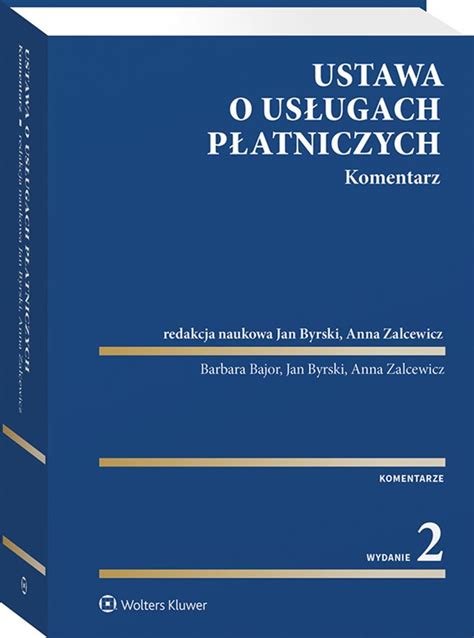 Ustawa O Us Ugach P Atniczych Komentarz Ksi Ka Ebook Pdf