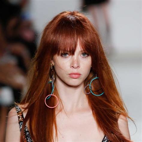 28 Stunning Dark Red Hair Colors To Try In 2023 Red Hair With Bangs