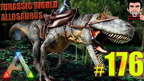 ARK SURVIVAL EVOLVED ALLOSAURUS JW MOD NUEVO ALLOSAURUS DESTRUCTOR DEL