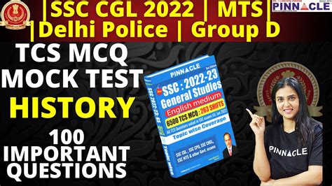 Cgl Delhi Police Ssc History Gk Previous Years Tcs Pinnacle