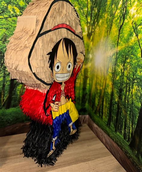 Anime Luffy One Piece Pinata 28x16x5 Etsy