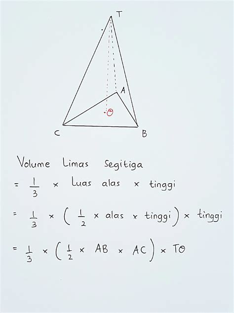 sharing: Volume Limas segitiga