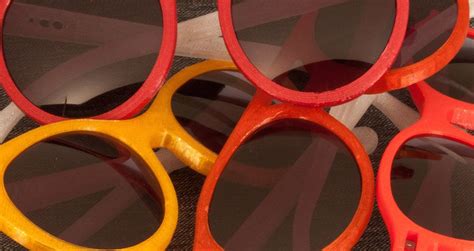 3D Printed Sunglasses Offer Swappable Frame Fashion Prints Glasses