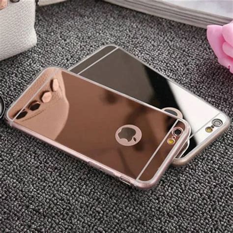 Luxury Mirror Electroplating Soft Clear Tpu Phone Cases For Iphone 6 6s 4 7 Inch 7 Plus 5 5