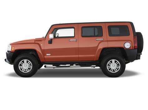 2009 Hummer H3 4wd 4 Door Suv Alpha Side Exterior View 8270716