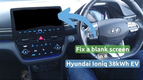 How To Fix A Blank Screen On A Hyundai Following A Navigation Software Update Youtube