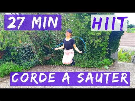 27 Min CORDE A SAUTER Circuit Training CARDIO HIIT YouTube