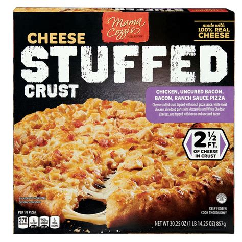 Aldi Mama Cozzi S Pizza Kitchen Stuffed Crust Chicken Bacon Ranch Pizza