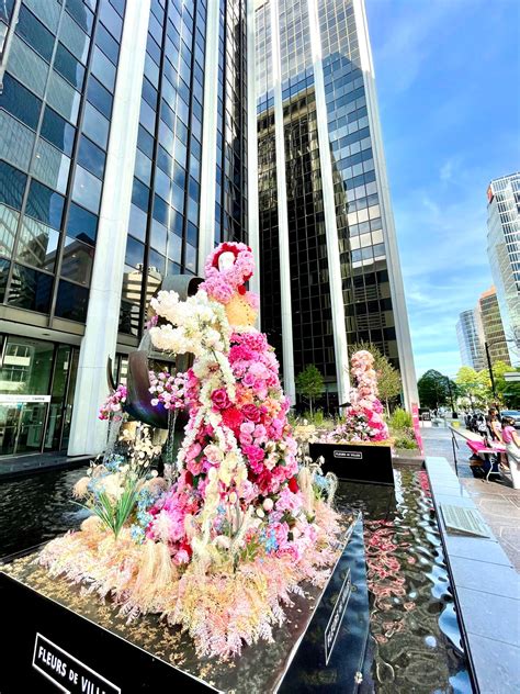 Fleurs De Villes Stunning Floral Display In Downtown Vancouver