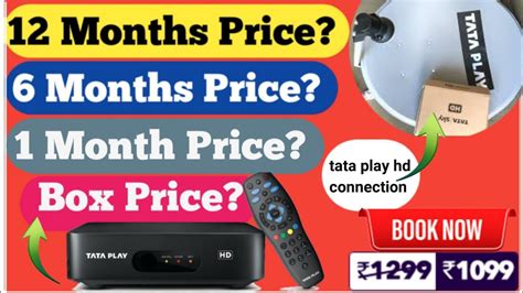 Recharge Free Tata Play Dth New Connection Offers Plans Price