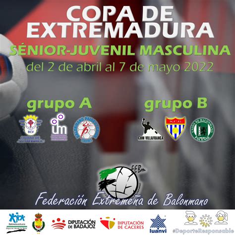 Copa de Extremadura Sénior Juvenil Masculina 2022 Federación