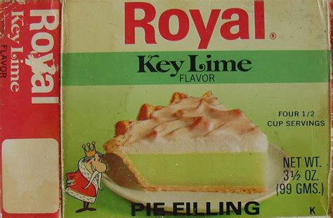 1960s Royal Pudding Pie Filling Key Lime Vintage Illustrat Flickr