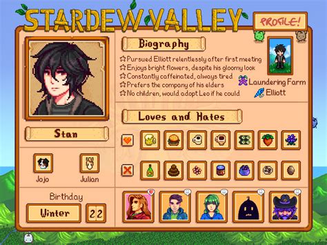 Decided To Make A Profile For My Farmer After Drawing His Portrait