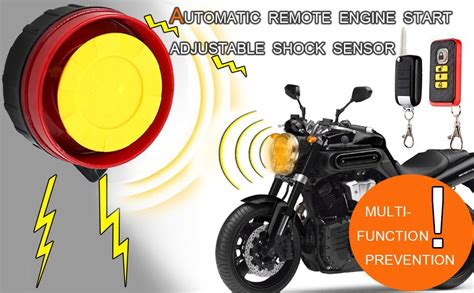 Bluefire Sistema De Seguridad Antirrobo De Motocicleta Universal