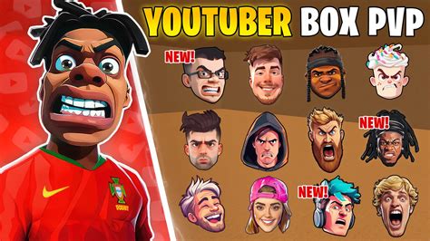 YOUTUBER BOXFIGHTS 📦 9102-6676-4966 by squidface - Fortnite Creative ...