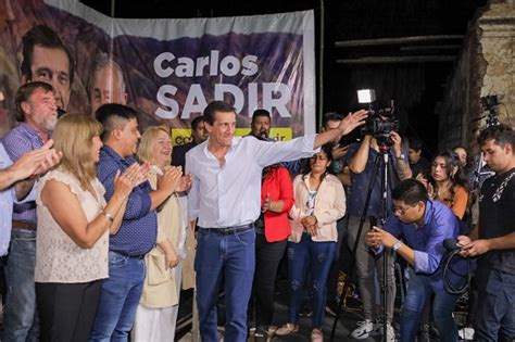 Sadir instó a un gran triunfo para ratificar el proyecto de provincia