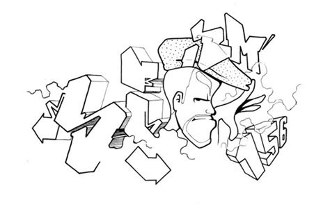 Queen Graffiti Coloring Coloring Pages