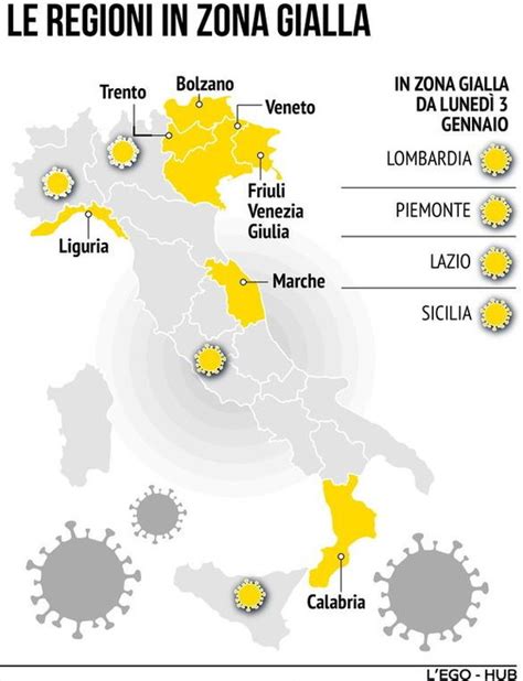 Covid Dal Luned Altre Quattro Regioni In Zona Gialla