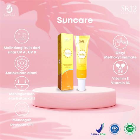 Jual Sr Suncare Lotion Sunscreen Pelindung Wajah Dari Sinar Matahari