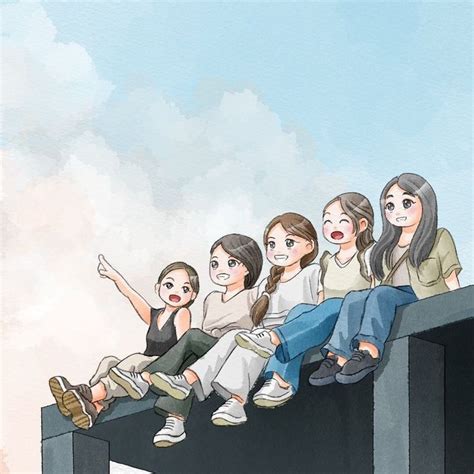 girls cartoon   anime      character