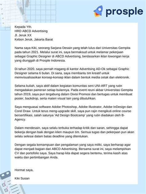 Tips Mudah Membuat Cover Letter Untuk Fresh Graduate Cdcpnjacid Cdc