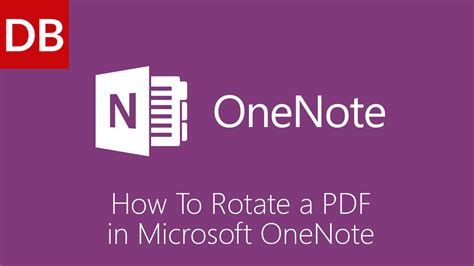 OneNote For Mac How To Rotate A PDF 1 Minute Tutorial YouTube