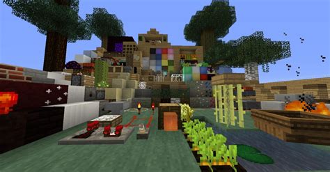 Texture Pack Showcase Minecraft Map