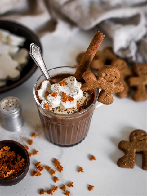 Gingerbread Hot Cocoa Sugared Stirred