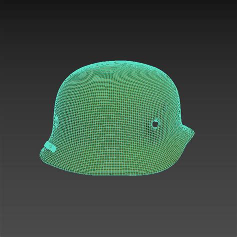 WW2 Helmet 3D Model 8 Unknown Obj Fbx Free3D