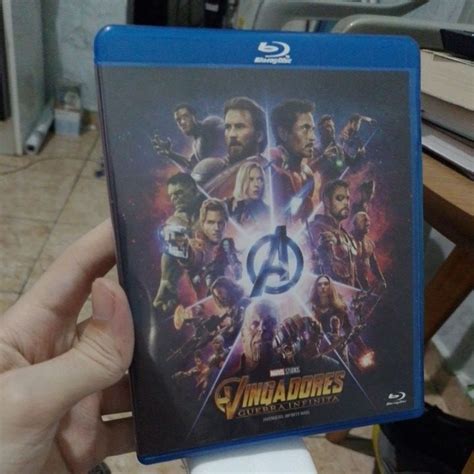 Blu Ray Vingadores Guerra Infinita Original Intacto Shopee Brasil