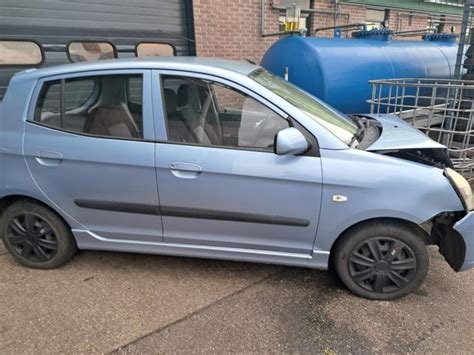 Kia Picanto 1 0 12V Sloopvoertuig 2007 Blauw