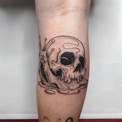 Update 65 Snail Skull Tattoo In Coedo Vn