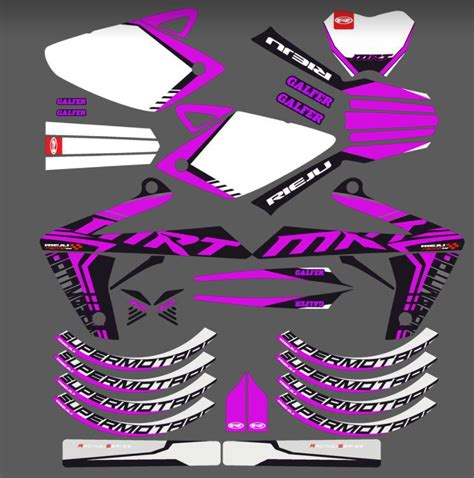 Kit D Co Rieju Mrt Motard Rose Boutique Kit D Co Moto