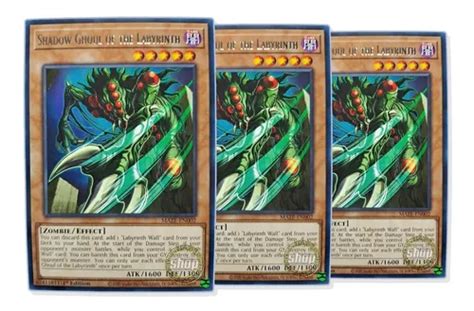 Yugi Oh Shadow Ghoul Of The Labyrinth Maze En002 Rare MercadoLibre