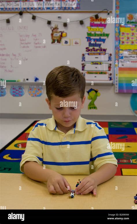 first day at classroom Stock Photo - Alamy