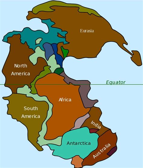 Pangea of Geography - online puzzle