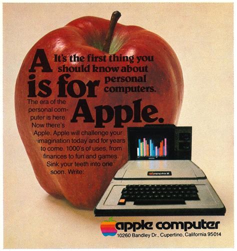 Une Publicité Apple De 1977 Les Trésors De Laventure Apple