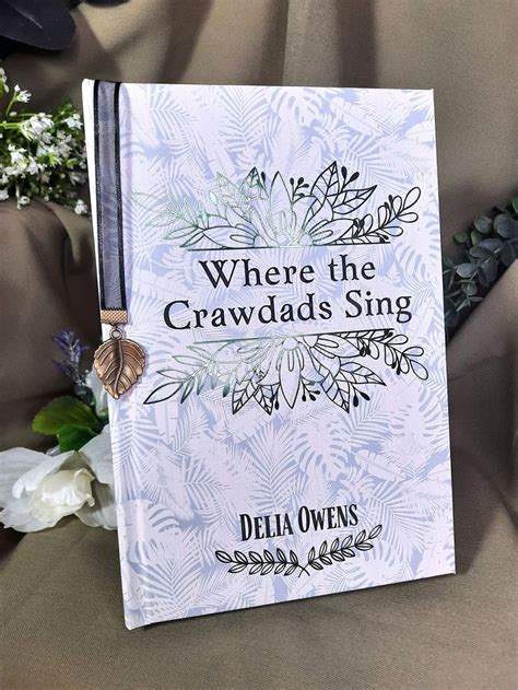 Where The Crawdads Sing Delia Owens Rebound Book Hand Made Custom