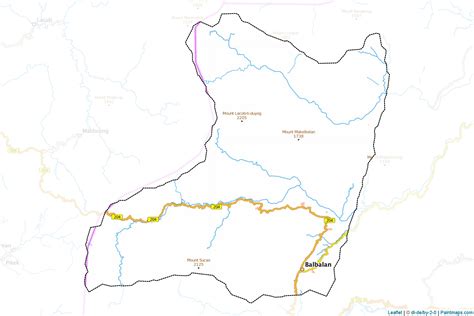 Make Printable Balbalan Maps With Border Masking Cropping Using