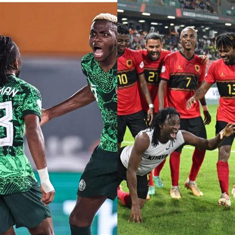 Nigeria To Face Angola In AFCON Quarter Finals Date Time Vanguard News