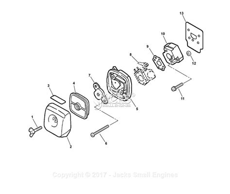 Echo GT 201 S N 02001001 02999999 Parts Diagram For Intake