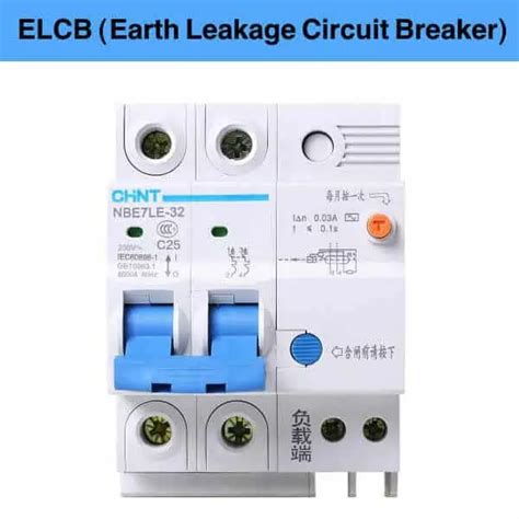 eu preciso Arrowhead fique earth leakage switch Completa Excêntrico estrada