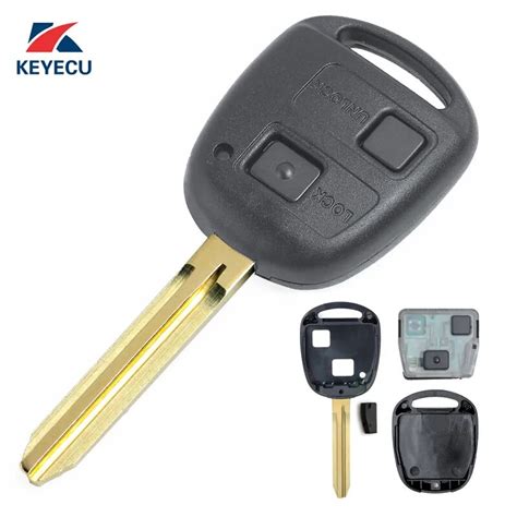 Keyecu Replacement Remote Car Key Fob Button Mhz C For Toyota