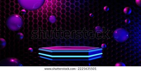 Gaming Background Abstract Wallpaper Cyberpunk Style Stock Illustration 2225635501 | Shutterstock