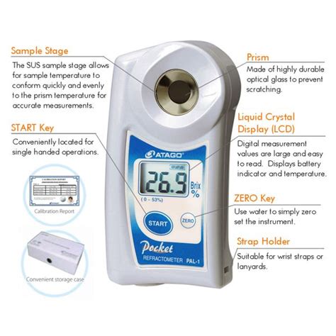 Atago PAL 1 Digital Hand Held Pocket Refractometer Singapore Eezee