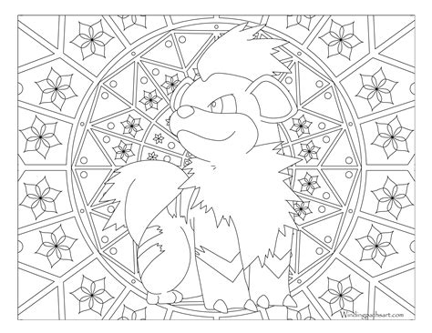 29+ Arcanine Pokemon Coloring Pages - KasiamSomhairle